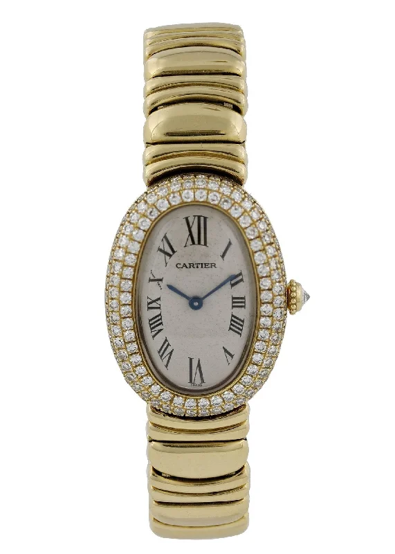 Cartier Baignoire 1950 18K Yellow Gold Ladies Watch