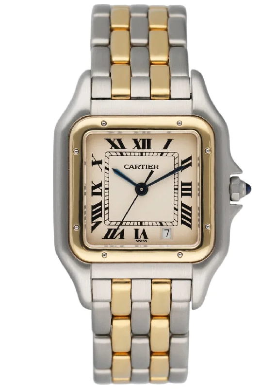 Cartier Panthere 83949 Two Rows Midsize Ladies Watch