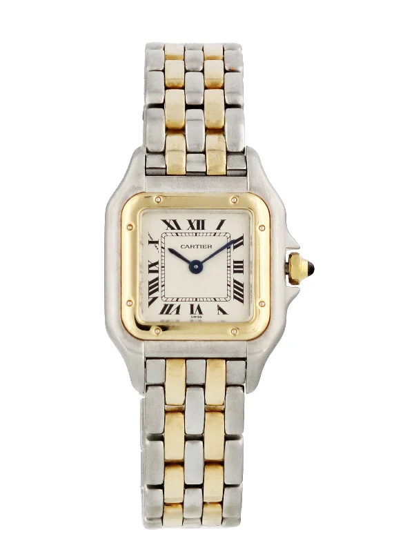 Cartier Panthere 1120 Two Tone Ladies Watch Box Papers