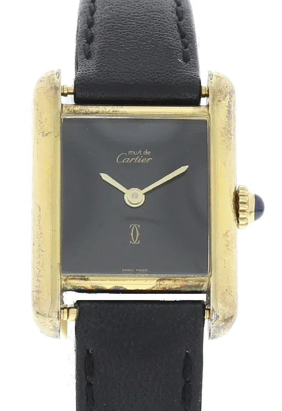 Cartier Tank Paris Vermeil Argent 60025