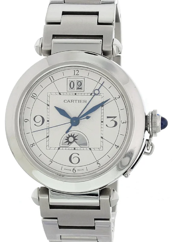 Cartier Pasha Moonphase 2938 GMT Men's Watch