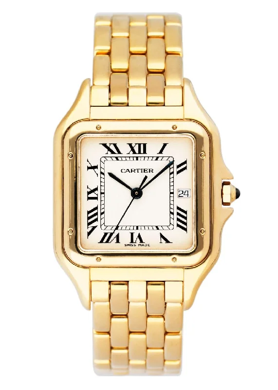 Cartier Panthere Midsize 83782747 18K Yellow Gold Mens Watch