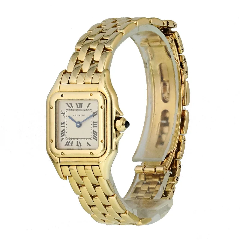 Cartier Panthere 1070 Yellow Gold Ladies Watch Box Papers