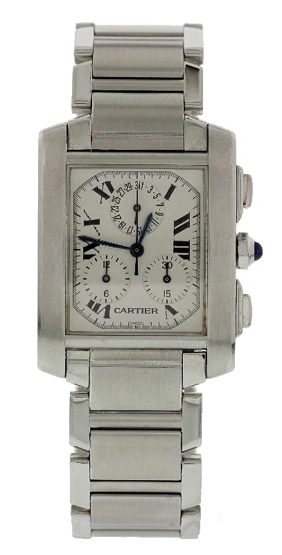 Cartier Tank Francaise 2303 Chronograph Quartz