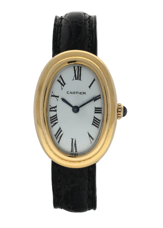 Cartier Paris Baignoire 18k Yellow Gold Ladies Watch