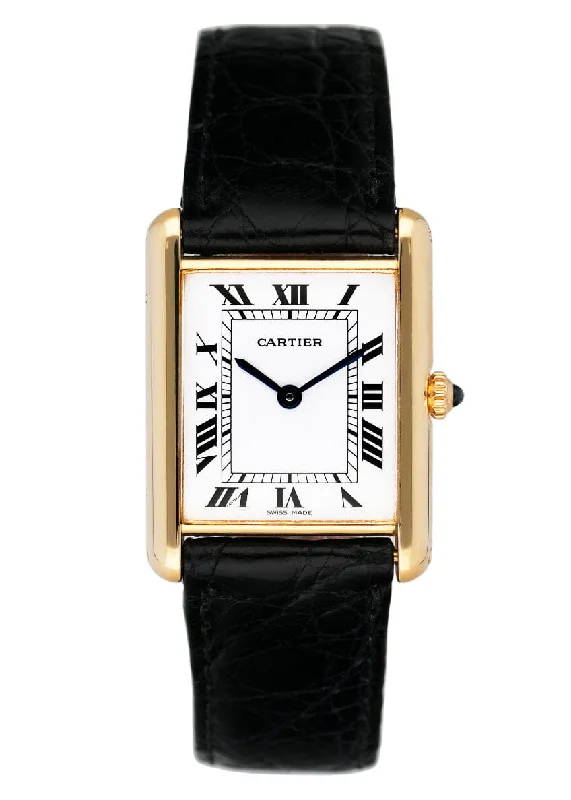 Cartier Tank Louis 83717753 18K Yellow Gold Ladies Watch