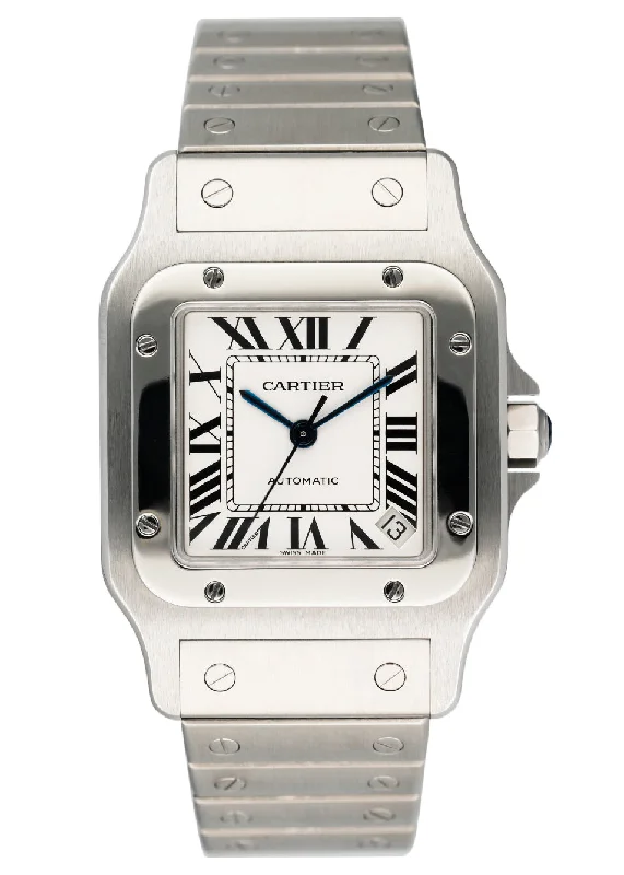 Cartier Santos 2823 Stainless Steel Mens Watch