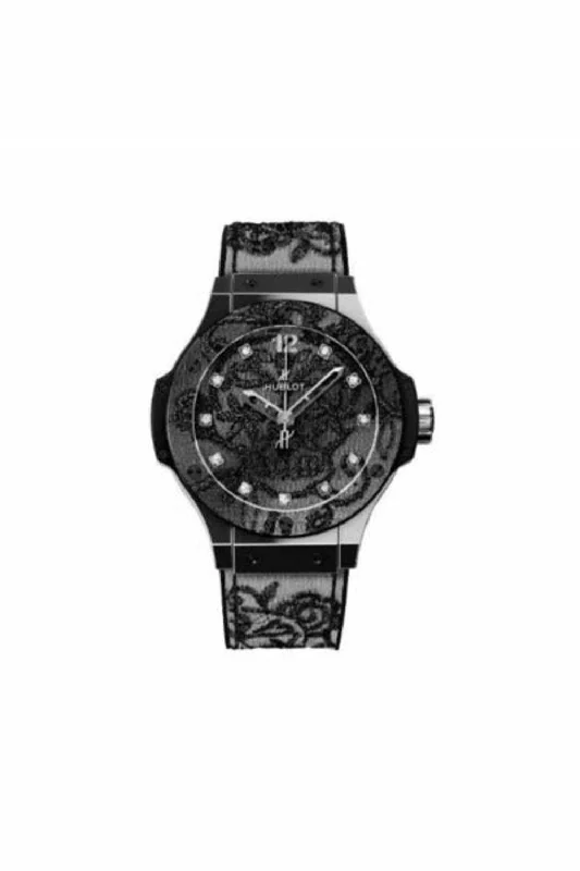 hublot big bang broderie 41mm stainless steel limited edition 200 pieces men's watch