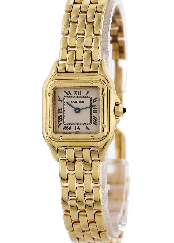 Cartier Panthere 18K Yellow Gold Ladies Watch