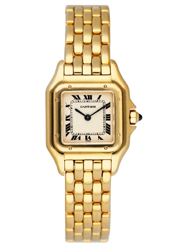 Cartier Panthere 8057929 18K Yellow Gold Ladies Watch