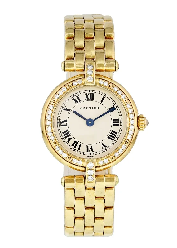 Cartier Panthere Vendome 8057916  Yellow Gold Diamond Ladies Watch