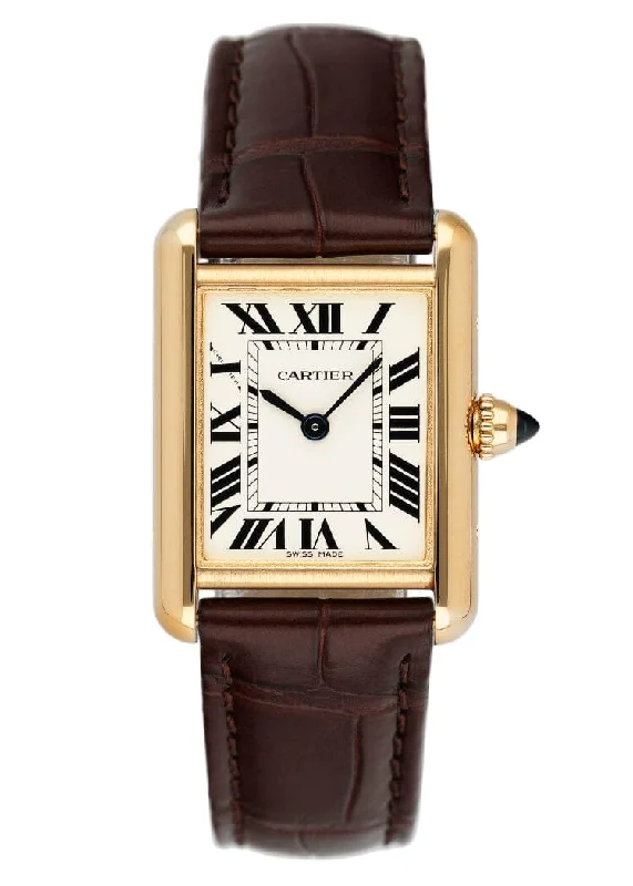 Cartier Tank Louis W1529856 18K Yellow Gold Ladies Watch