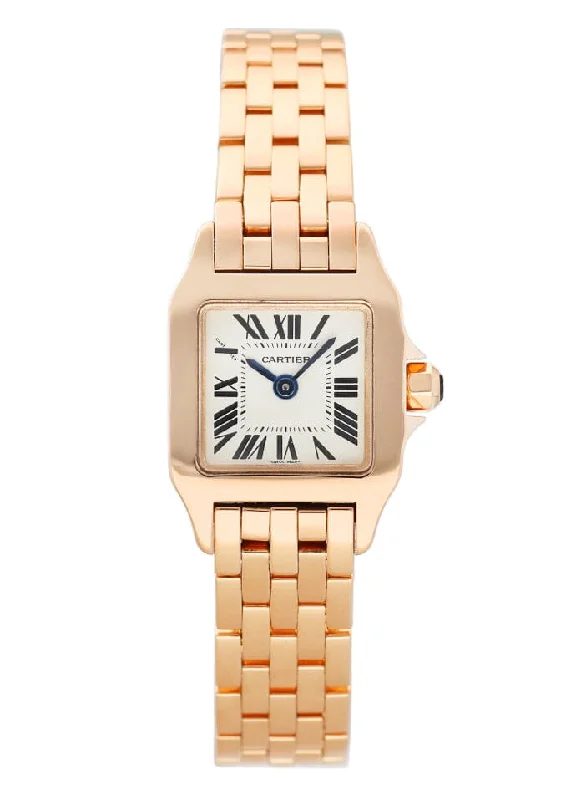 Cartier Santos Demoiselle W25077X9 18K Rose Gold Ladies Watch