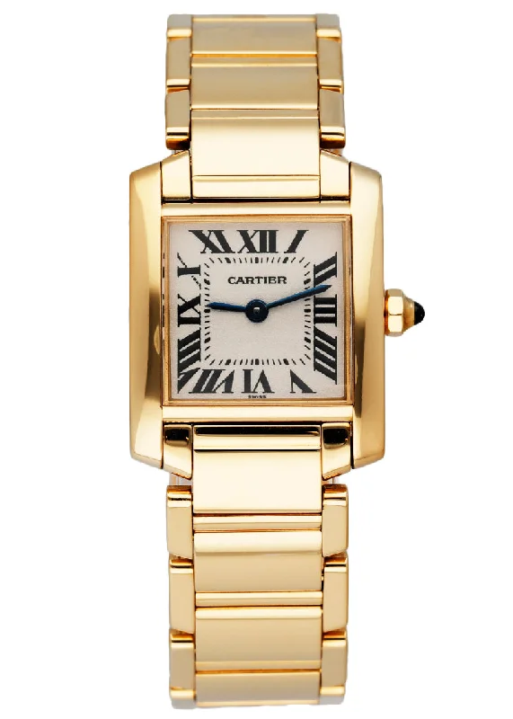 Cartier Tank Francaise W50002N2 Yellow Gold Ladies Watch