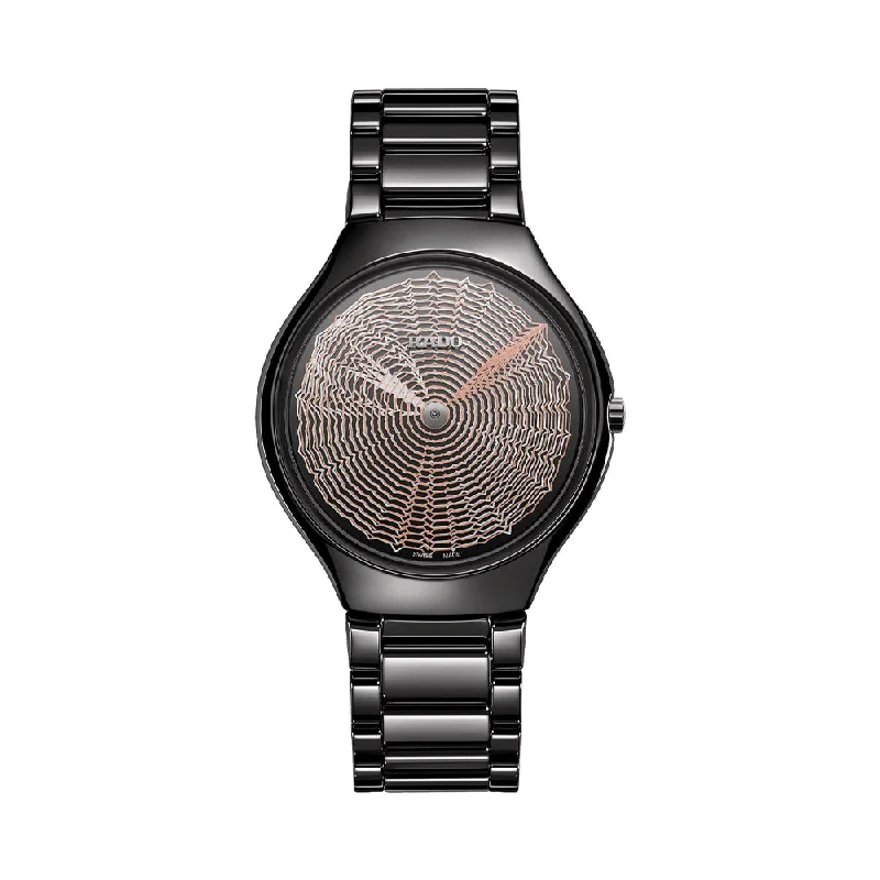 Rado True Thinline Deep Web R27969182 Unisex Watch