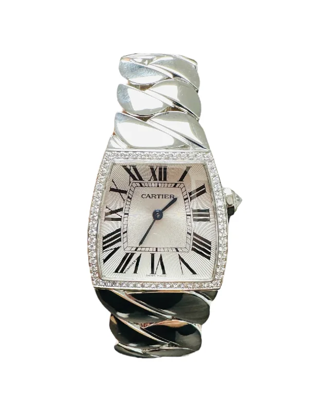 Cartier La Dona de Cartier WE601005 18k White Gold Watch Mint Box and Papers