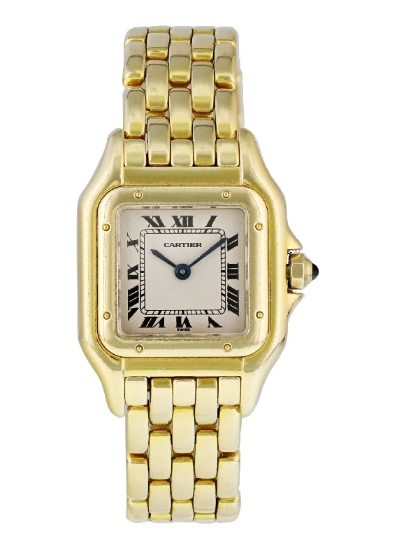 Cartier Panthere 18K Yellow Gold Ladies Watch