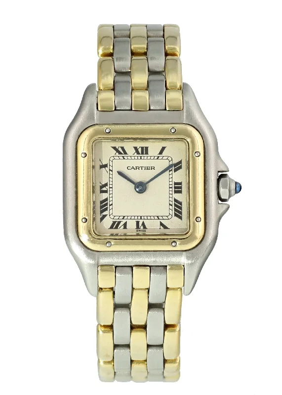 Cartier Panthere Three Row Ladies Watch with Box