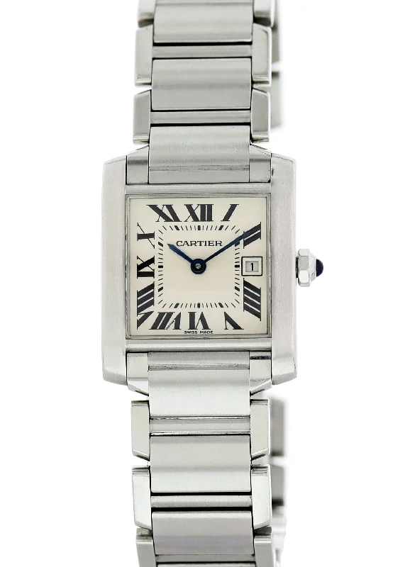 Cartier Tank Francaise 2465 Mid Size Watch