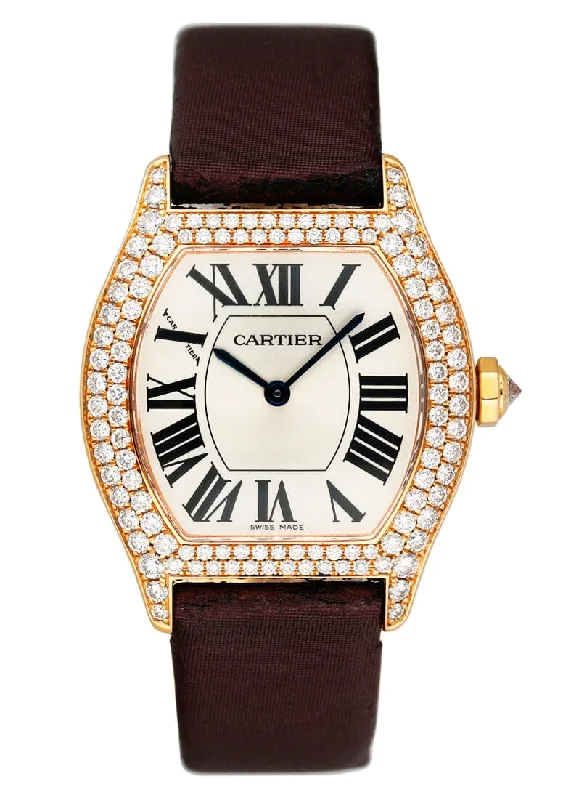 Cariter Tortue WA505031 Diamond 18K Rose Gold Ladies Watch