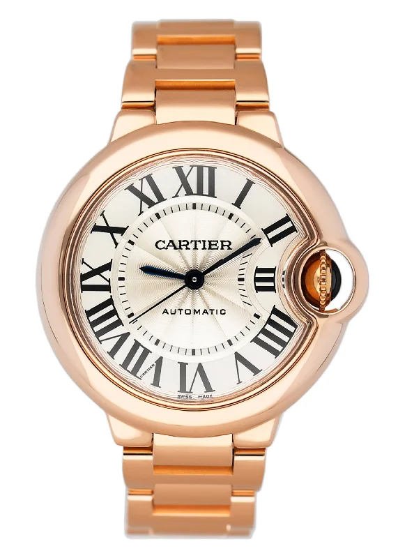 Cartier Ballon Bleu W6920068 18K Rose Gold Ladies Watch