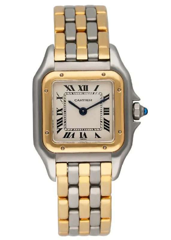 Cartier Panthere 166921 3 Row Gold Ladies Watch