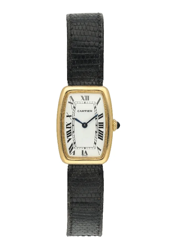 Cartier Tank Fabergé Yellow Gold Rare Ladies Watch