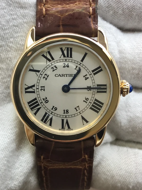 Cartier Ronde Solo de Cartier 2987 W6700355 White Dial Quartz Women's Watch