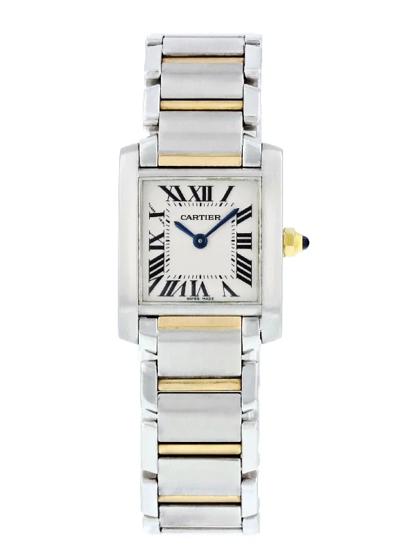 Cartier Tank Francaise 2384 Two Tone Ladies Watch