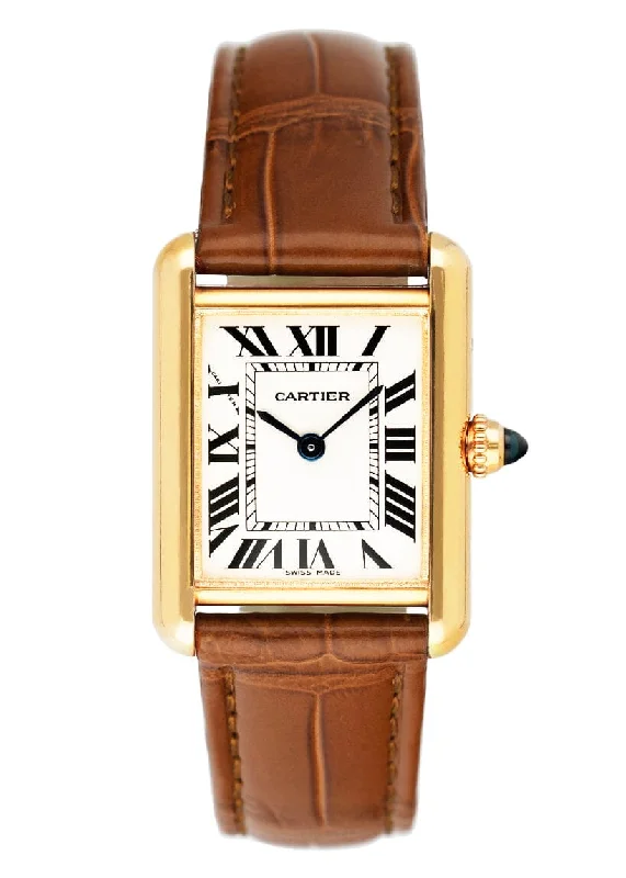 Cartier Tank Louis W1529856 18K Yellow Gold Ladies Watch