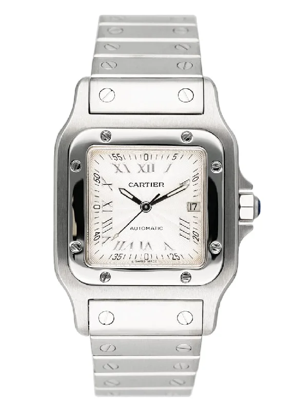 Cartier Santos Galbee W20040D6 Stainless Steel Ladies Watch