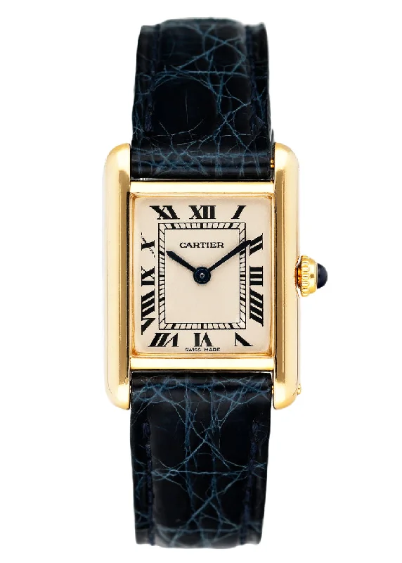 Cartier Tank Louis W1512753 18K Yellow Gold Ladies Watch