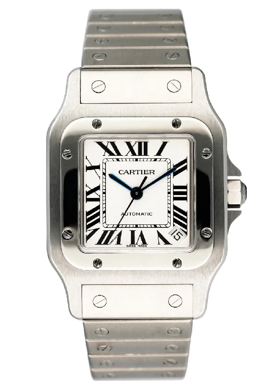 Cartier Santos 2823 Stainless Steel Mens Watch