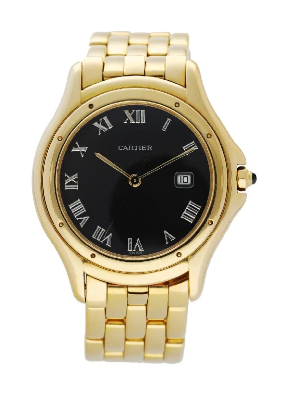 Cartier Cougar Panthere 116000R Large Yellow Gold Watch