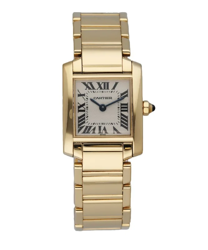 Cartier Tank Francaise 1820 18K Yellow Gold Ladies Watch