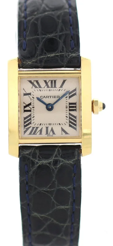 Cartier Tank Franciase 1820 18K Yellow Gold