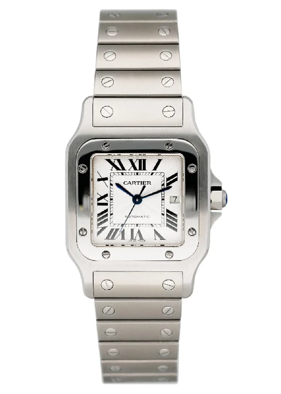 Cartier Santos Galbee W20055D6 Stainless Steel Ladies Watch