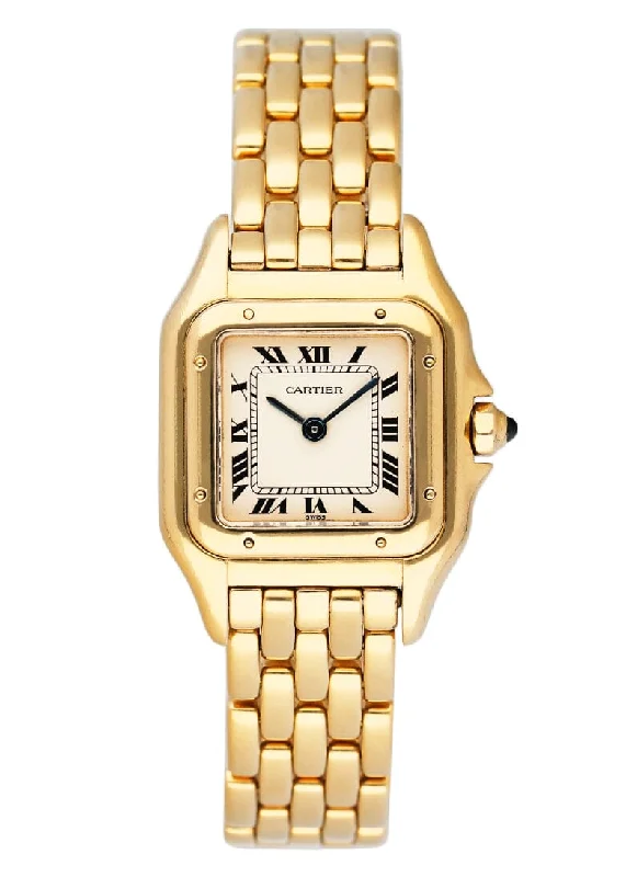 Cartier Panthere 18K Yellow Gold Ladies Watch