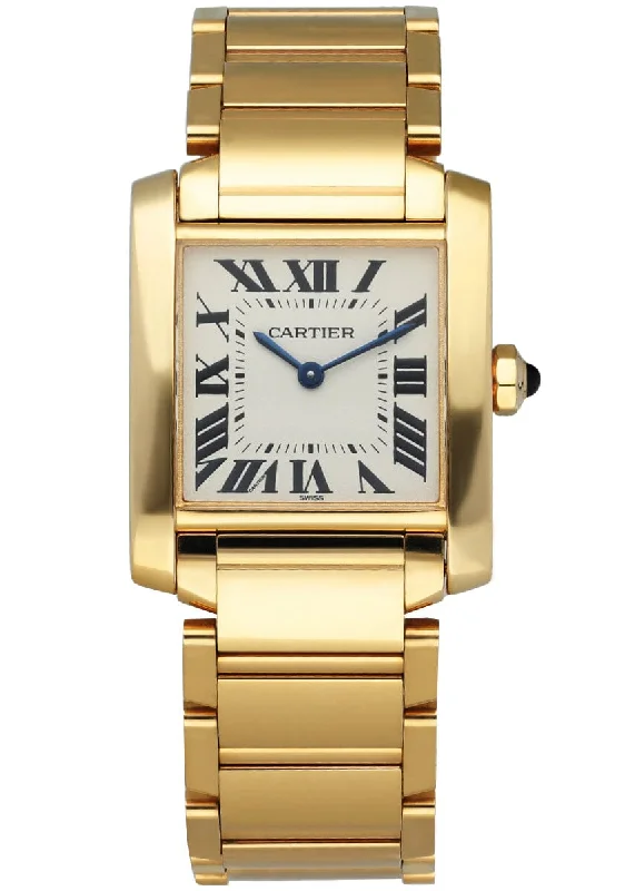 Cartier Tank Francaise W50003N2 Midsize Ladies Watch