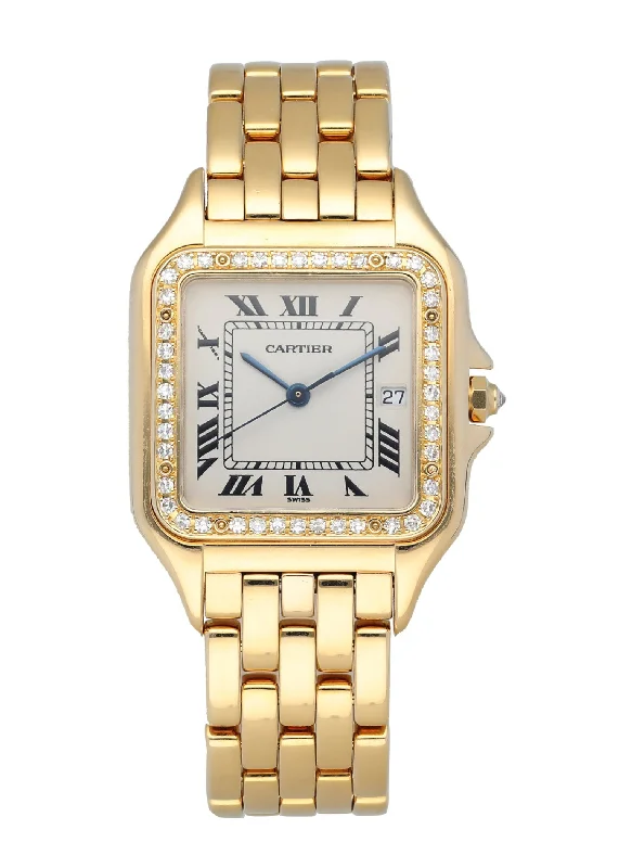 Cartier Panthere 127000M Yellow Gold Diamond Watch