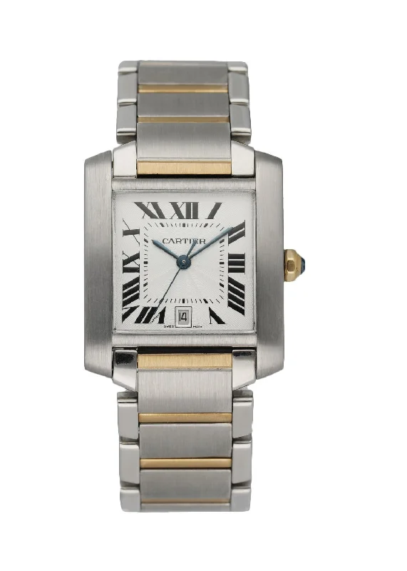 Cartier Tank Francaise 2302  Two Tone Automatic Large Men's Watch