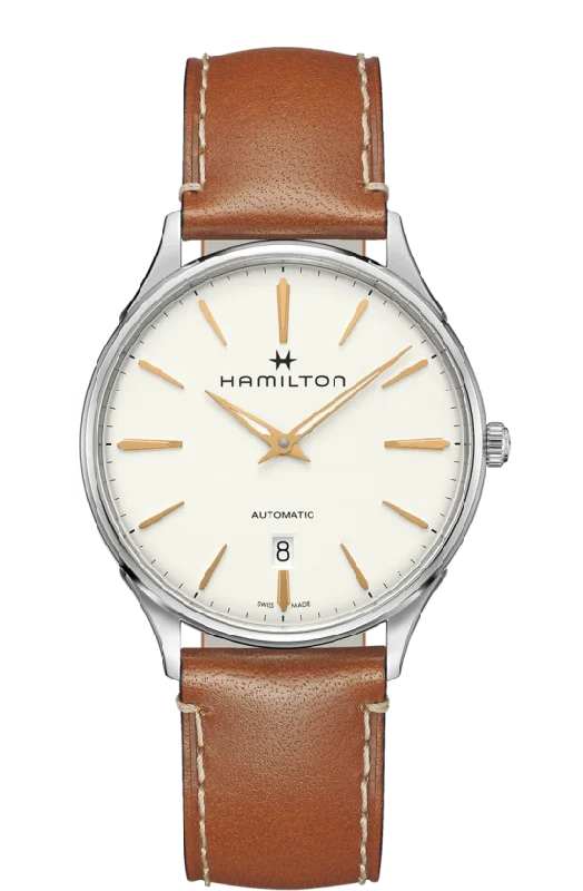 Hamilton JAZZMASTER THINLINE AUTO 40mm H38525512 - Arnik Jewellers