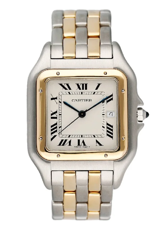 Cartier Panthere Jumbo 187957 Two Tone Mens Watch