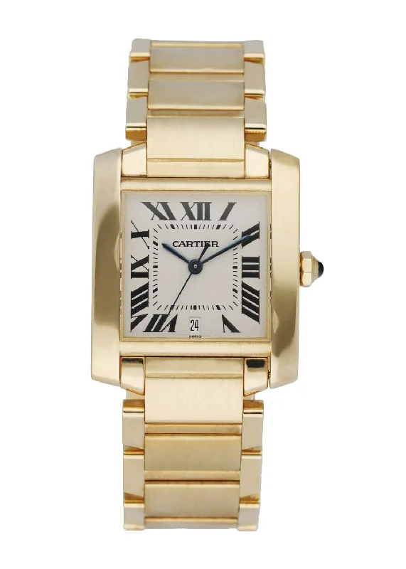 Cartier Tank Francaise 1840 18K Yellow Gold Watch