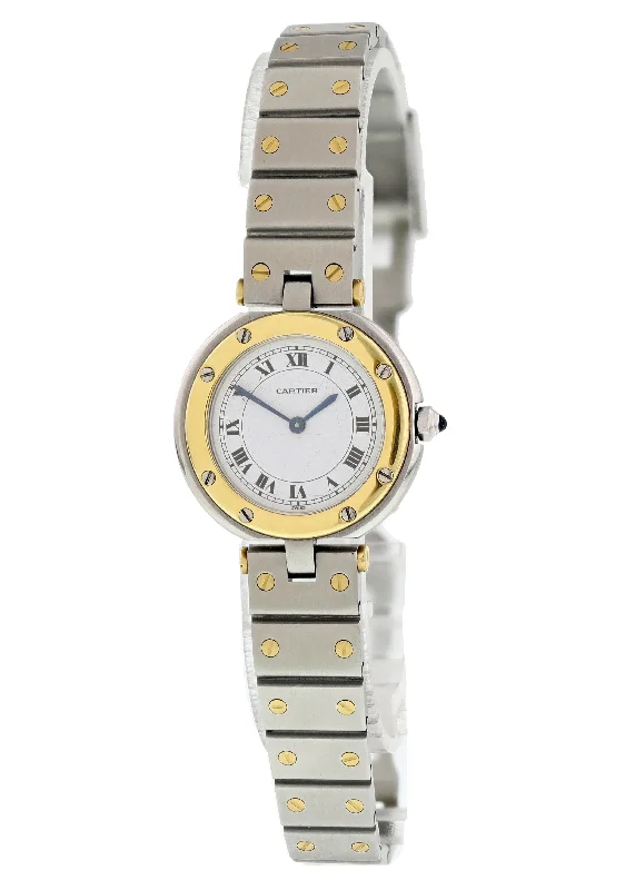 Cartier Santos Ronde Ladies Quartz Watch