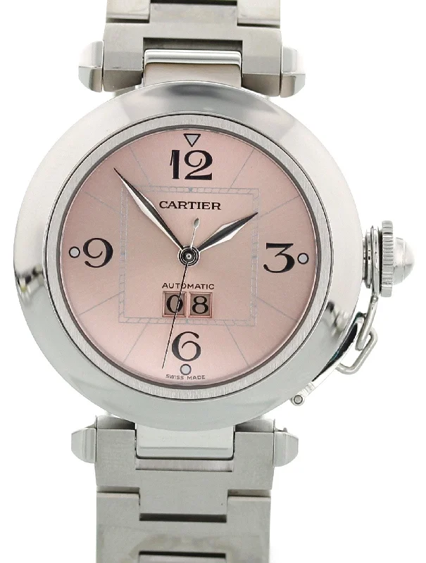 Cartier Pasha Big Date 2324 Pink Dial Automatic