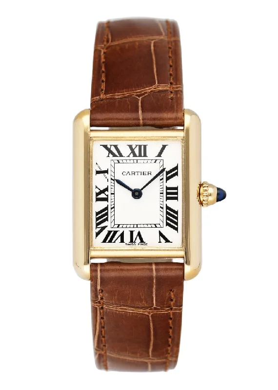 Cartier Tank Louis W1529856 18K Yellow Gold Ladies Watch