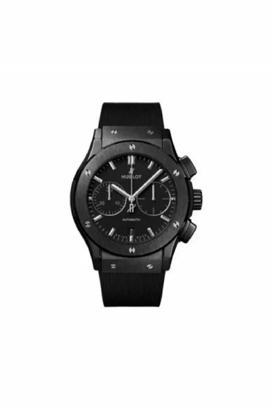 hublot classic fusion chronograph 45mm black ceramic men's watch