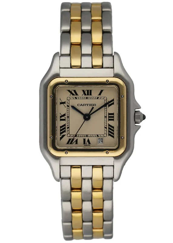 Cartier Panthere 183949 Two Row Midsize Ladies Watch