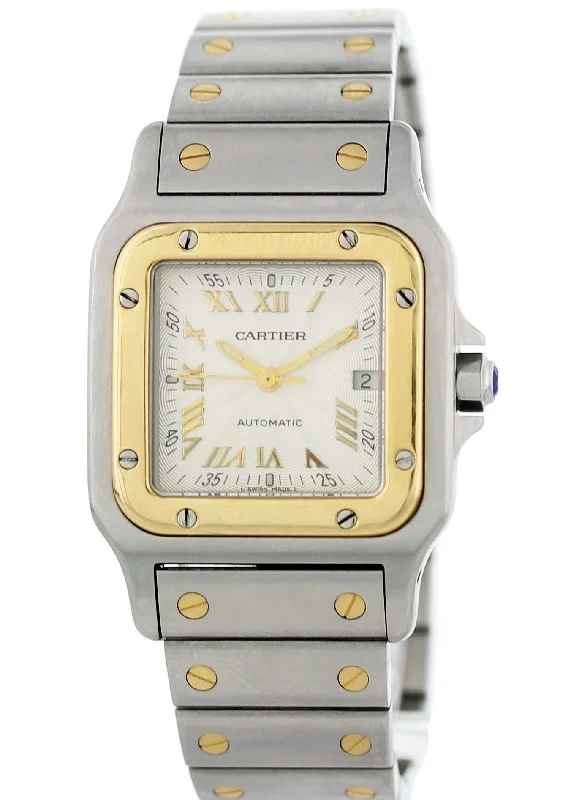 Cartier Santos Galbee 2319 Automatic Two Tone Watch